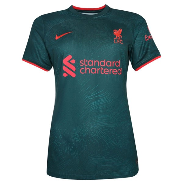 Camiseta Liverpool Replica Tercera Ropa Mujer 2022/23